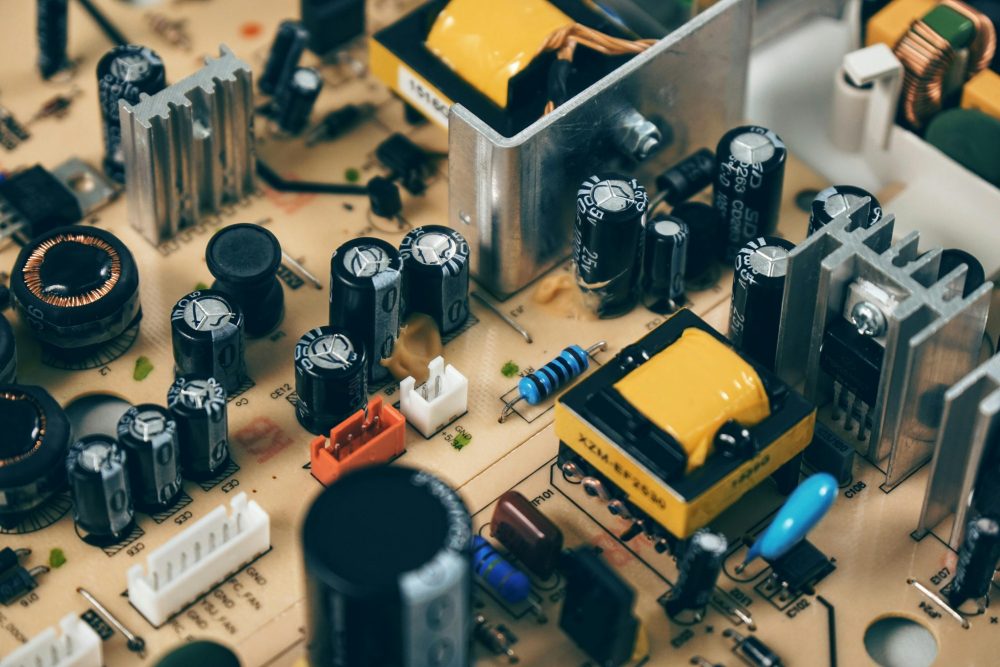 Circuit board with internal components