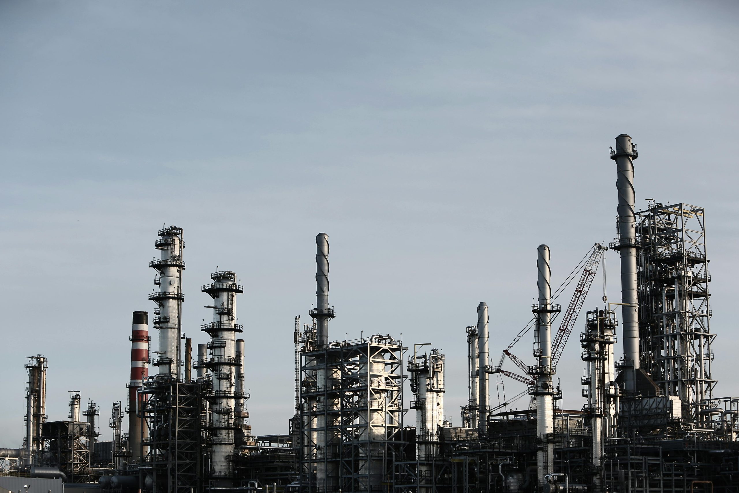 Oil plant refinary