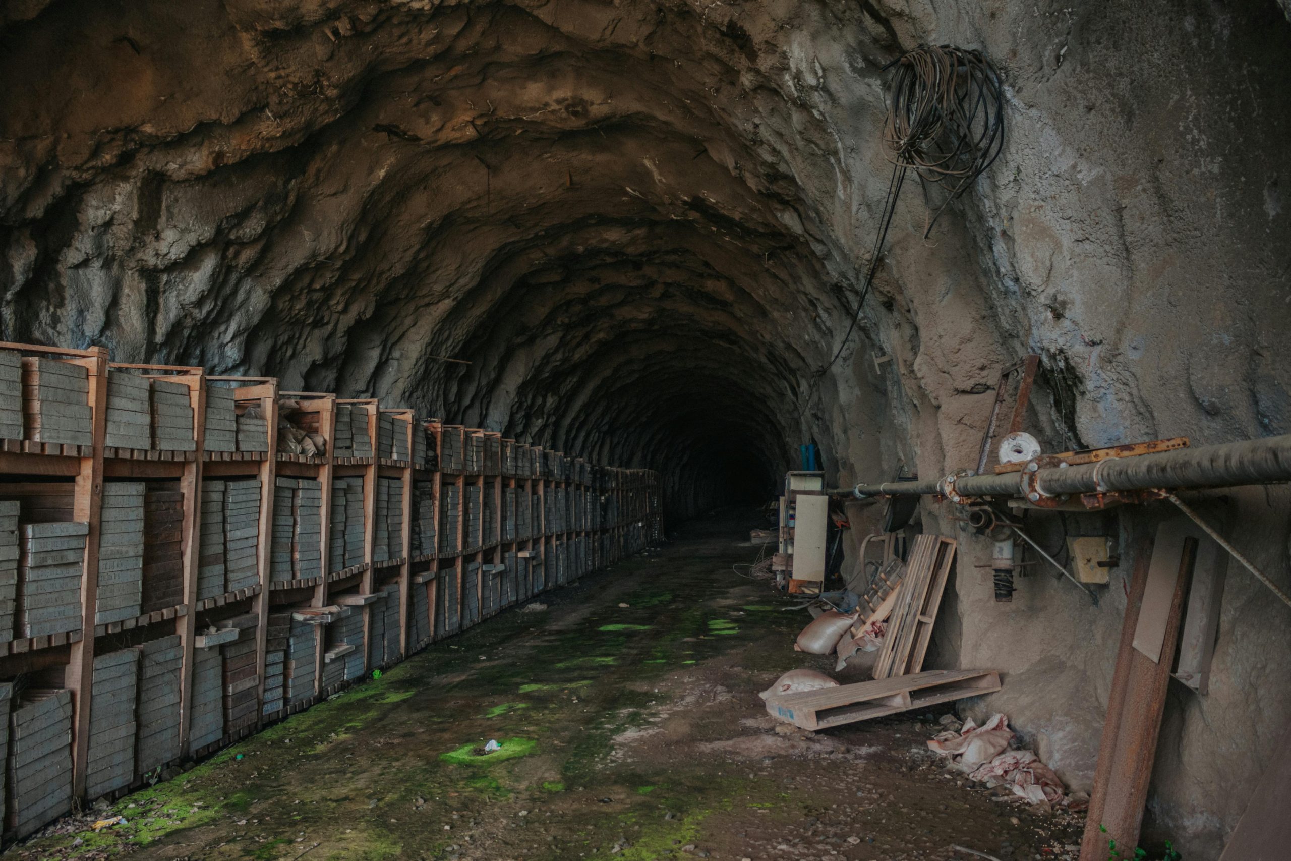 Entrance to a cave