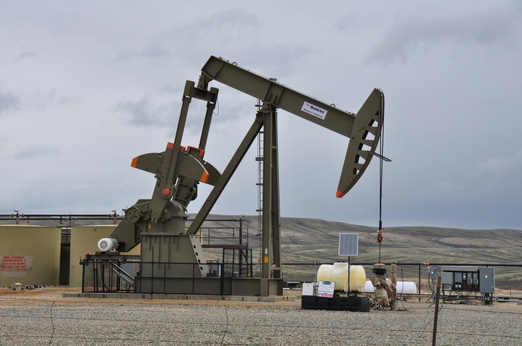 Oil Pump Machine grey