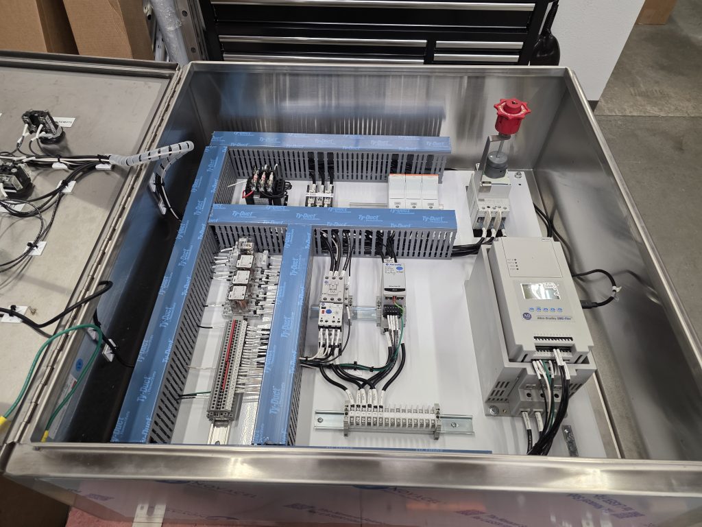 Completed VFD Panel