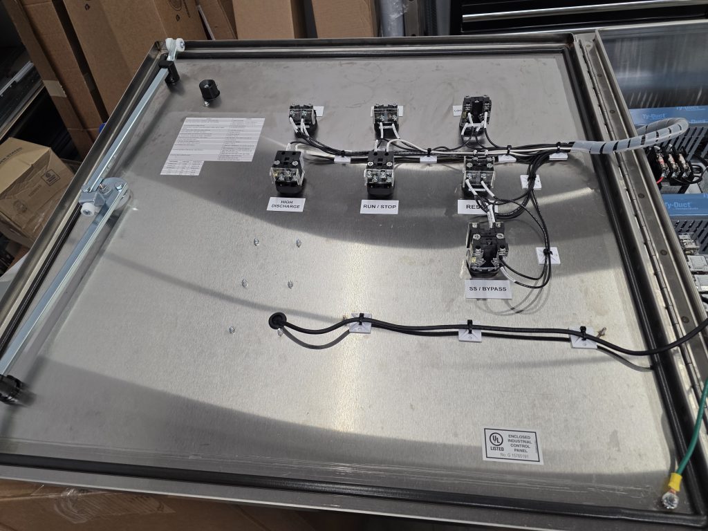Completed VFD Door Components