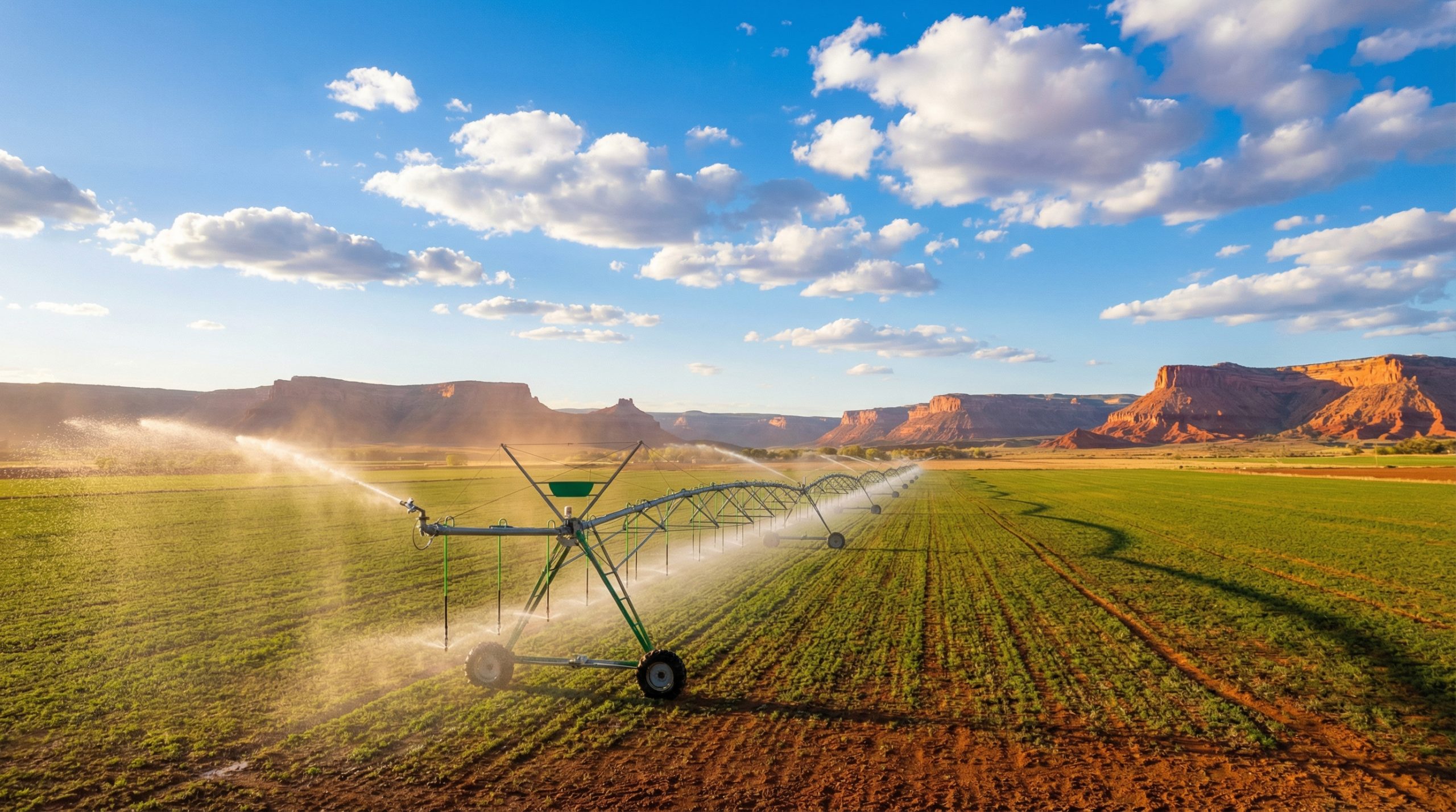 Agriculture field landscape